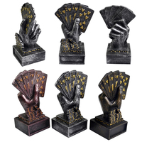 Casino Souvenirs 3 Couleurs Card Poker Métal Tournoi Gagnant Casino Poker Cup Trophée Poker Jeu De Prix Maison Décoration 1pcs