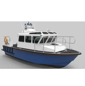 30ft 9m Fast Speed Aluminum Surveillance Boat Patrol Boat For Sale