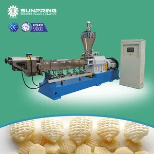 SunPring 3D pellet extruido harina de trigo snack máquina 3D papad PANI Puri fryums que hace la máquina