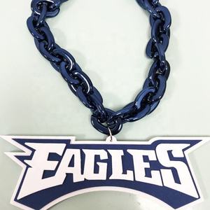 बड़े आकार के नेकलेस कस्टमाइज़ नेकलेस टीमों को फुटबॉल प्रशंसकों के लिए सोने की चेन - Product Image 3