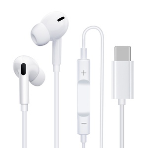 Écouteurs filaires ergonomiques avec prise jack 3,5 mm et type-C, avec micro, écouteurs HiFi intra-auriculaires stéréo pour <span class=keywords><strong>iPhone</strong></span> Samsung - Product Image 4