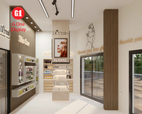 Diseño Interior de Farmacia Personalizado, Góndola de Doble Cara, Exhibidor Vertical para Farmacia, Mueble de Exhibición de Pared para Farmacia