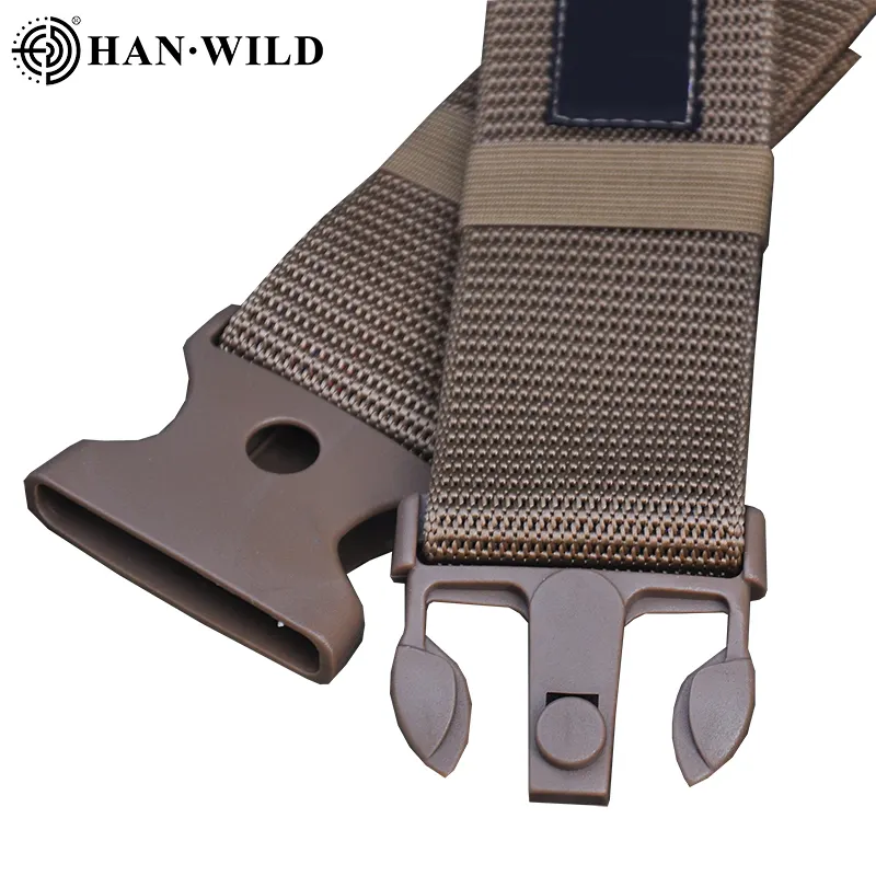 HAN WILD Best Quality belts Nylon Belt Solid Color Tactical Belt with factory prices