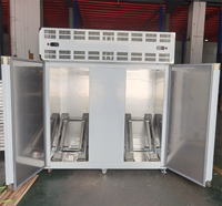Mesin Pendingin Cepat Multifungsi Berbahan Stainless Steel dengan Kompresor, 36 Tray, Dua Pintu, Bersertifikasi CE untuk Pengolahan Makanan