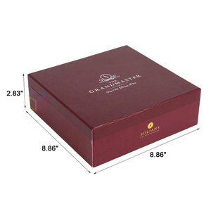 Empaque de Regalo Ecológico y Elegante para Vino, Licores y Alcohol, con Logotipo Personalizado, Brillante, con Protección UV, en Cartón Rígido para Vodka, Whisky y Ginebra - Product Image 2