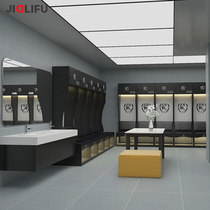Cao cấp tùy chỉnh không thấm nước bóng đá thay đổi phòng tập thể dục thể thao Locker với LED ánh sáng - Product Image 5