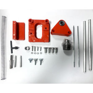 Localisateur de forage à bois Portable positionneur de forage à bande Guide de forage gabarit de cheville dispositif de positionnement de précision en alliage d'aluminium - Product Image 5