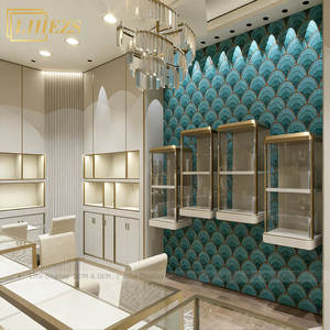 Mostrador y Vitrina LED para Exhibición de Joyería |   Tienda de Diseño de Interiores 3D, Decoración Personalizada Integral, Diseño de Interiores - Product Image 5