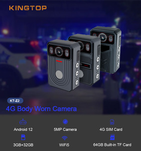 4G đêm <span class=keywords><strong>visio</strong></span> ngoài trời và trong nhà cơ thể đeo máy ảnh với wifi và GPS hỗ trợ BT 5.0 - Product Image 2