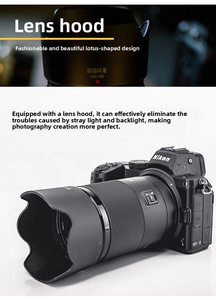 Objectif plein format Mei Ke <span class=keywords><strong>50mm</strong></span> F1.8 à grande ouverture avec autofocus pour monture E Sony et <span class=keywords><strong>Panasonic</strong></span> - Product Image 2