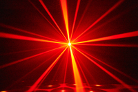 Neuankömmling LED Mini RGB Moving Ball Laser Bühnen licht Laserlicht