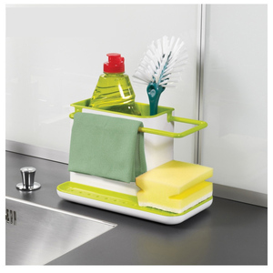 Gran oferta 2021, <span class=keywords><strong>estante</strong></span> de esponja de trapo colgante 2 en 1, organizador de jabón, soporte de esponja de plástico, tela <span class=keywords><strong>para</strong></span> baño o <span class=keywords><strong>cocina</strong></span> - Product Image 3