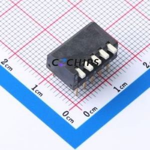 DSPV05LHGET DIP Switch DIP-10P,14.1x9mm Switch ( Number of Switch Sections: 5 )( Lead Spacing: 2.54mm ) - Product Image 1