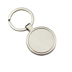 Biểu tượng tùy chỉnh khắc laser thăng hoa thép không gỉ kim loại trống Keyring <span class=keywords><strong>Keychain</strong></span>/trống Móc chìa khóa/trống vòng chìa khóa - Product Image 3
