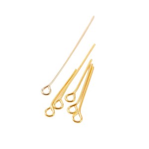 Cadre photo Hongzun, aiguille en forme de 9, 3 cm, 0,7 mm, plaqué or, accessoires de bijouterie pour la fabrication de bracelets et colliers DIY - Product Image 5
