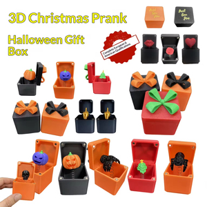 Scatola Sorpresa Divertente JM con Design 3D del Dito Medio, Regalo Scherzo per Feste di Natale e Halloween - Product Image 6