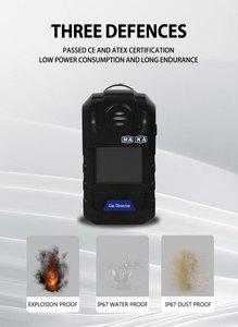 Détecteur de gaz CH4 compact et portable haute performance DUOTESI, CE & ATEX, garantie 1 an + réparation, pour l'industrie/laboratoire/navire - Product Image 2