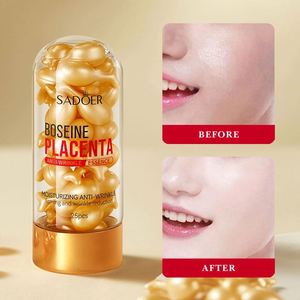 เซรั่มบำรุงผิวหน้า SADOER ผลิตภัณฑ์ส่วนตัว ออร์แกนิค ไฮยาลูรอนิค แอซิด วิตามินอี เอสเซนส์ ลดเลือนริ้วรอย ผิวขาวกระจ่างใส แคปซูลบำรุงผิว - Product Image 3