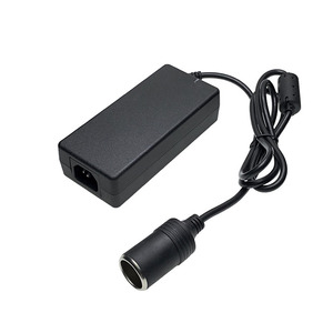 อะแดปเตอร์แปลงไฟรถยนต์ <span class=keywords><strong>AC</strong></span> เป็น <span class=keywords><strong>DC</strong></span> <span class=keywords><strong>12V</strong></span> 8A กำลังไฟ 96W พร้อมวัสดุ PC ใช้งานได้กับเดสก์ท็อปและรองรับปลั๊กหลายแบบ - Product Image 1