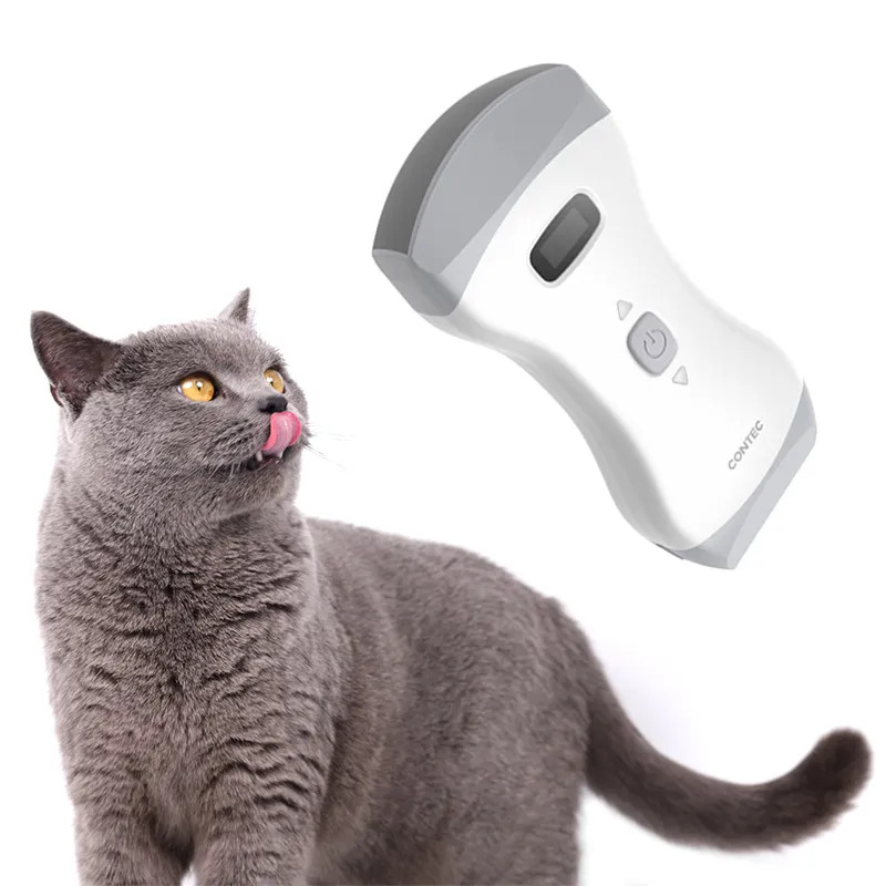 CONTEC-Dispositivo de diagnóstico ultrasónico Doppler a color, dispositivo portátil de ultrasonido veterinario, para uso veterinario, a color,