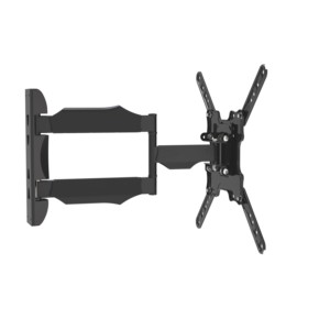 Support mural <span class=keywords><strong>TV</strong></span> Perlegear à mouvement complet pour téléviseurs plats et incurvés de 26 à 65 pouces, 82 lb, en acier allié, <span class=keywords><strong>bras</strong></span> articulés, inclinaison sans outil - Product Image 4