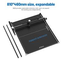 Meilleures ventes NEJE 3 MAX F30130 40W 460*810mm Machine de gravure laser CNC Diode de bureau pour la gravure et la découpe de métal et de bois