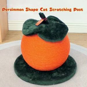 Modern Customizable Ruyi Persimmon <b>Cat</b> Scratcher Post Sisal <b>Cat</b> Trees Scratcher Wholesale Cross-Border <b>Cat</b> <b>Scratching</b> <b>Board</b> - Product Image 3