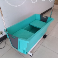OSCAT ESP-3 équipement vétérinaire animalerie toilettage fibre de verre Pet Spa baignoire lavage baignoire électrique levage baignoire pour animaux de compagnie