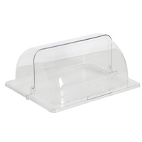 Vitrine de présentation en acrylique transparente pour gâteaux, couvercle alimentaire pour comptoir de boulangerie et desserts, vente en gros