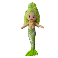 Poupée en peluche douce sirène princesse sexy mignonne multicolore multi-tailles pour filles, vente chaude, 35 cm