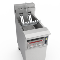 Friteuse de poulet électrique Machine de friteuse ouverte de haute qualité de conception professionnelle à vendre avec des prix bon marché