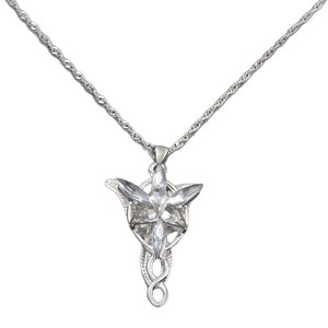 Style Européen Américain Seigneur Anneaux Tendance Alliage Collier Étoile Crépuscule Pendentif Zircon Elfe Princesse Dessin Animé Conception Chaînes Type - Product Image 6