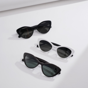 Gafas de Sol de Acetato de Alta Gama con Montura Completa, Estilo Ojo de Gato, Sexy, con Logotipo Personalizado, Precio al por Mayor - Product Image 1
