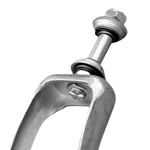 Xe lăn ngã ba nhôm ngã ba xe lăn bánh xe phía trước - Product Image 5