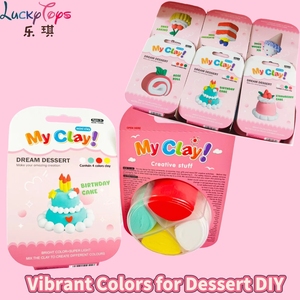 Kit de Pâte à <span class=keywords><strong>Modeler</strong></span> Ultra-Légère DIY 2026 – Collection Desserts Rêveurs – Argile Colorée Éducative et Sûre pour Enfants de 3 Ans et Plus - Product Image 3