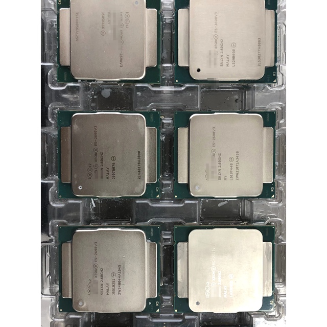 Wholesale Used Server CPUs E5-2676V3 E5-2666V3 E5-2678V3 E5-2683V4 E5-2683V3 Desktop Processor X99 Motherboard e5 2678 v3 Cpu
