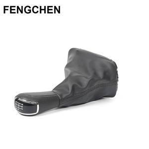 Skoda Fabia Mk1 - Housse de pommeau de levier de vitesse manuel en cuir - 5 ou 6 vitesses - Style classique télescopique - Product Image 4