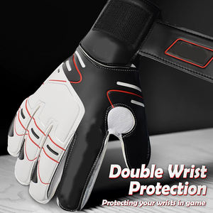 Durable espléndida protección previene lesiones dedo proteger más duro ahorra fuerte agarre jóvenes adultos portero guantes de portero - Product Image 4