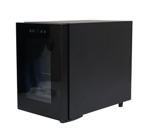 6 Bouteilles Salon <span class=keywords><strong>Petit</strong></span> Cabinet Bar à <span class=keywords><strong>Vin</strong></span> Thermostat Réglable Réfrigérateur <span class=keywords><strong>cave</strong></span> à <span class=keywords><strong>vin</strong></span> - Product Image 3