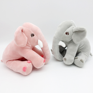 Regalo per bambini all'ingrosso giocattolo animale Super morbido 20 cm piccoli peluche grigio <span class=keywords><strong>rosa</strong></span> elefante farcito peluche - Product Image 3