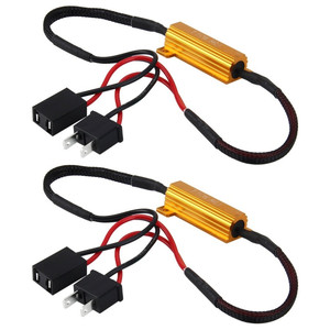 Decodificador LED H7, lámpara antiniebla automática, línea de decodificación de resistencia única, carcasa de aluminio - Product Image 1