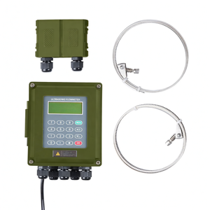 4-20mA RS485 Portable Variable Area Water Flow Meter OEM <b>Clamp</b>-On DN32mm-6000mm - Product Image 3