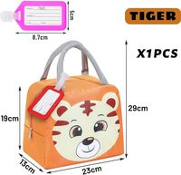 Sacs parfaits à l'intérieur de la doublure en aluminium pour enfants sac à lunch pour enfants sac isotherme avec thermos pour l'école
