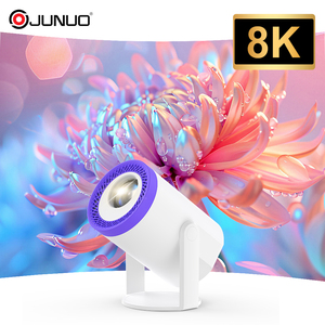 JUNUO Turn 1 Mini <b>Projector</b> 200 Lumens 720P 1+8GB Android 14 with BT Portable 4K Support for Home Use - Product Image 5