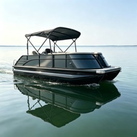 Bateau ponton spacieux de 20 pieds, idéal pour la pêche, le surf et les fêtes barbecue à bord