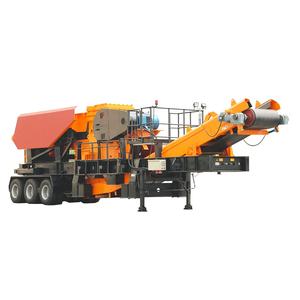 90-650TPH Aggregat mobile Steinbrecher Preis, tragbare Beton zerkleinerung anlagen zum Verkauf - Product Image 1