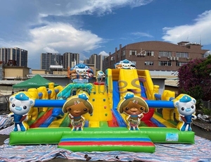 Château gonflable Octonauts de haute qualité avec trampoline de saut d'amusement géant pour parc en plein air enfants jouent - Product Image 2
