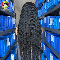 Pelucas frontales sin pegamento de encaje HD de 40 pulgadas 13x6, 100% cabello humano virgen vietnamita, rizado birmano, onda profunda, cutícula alineada