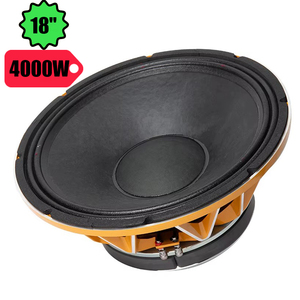 Subwoofer Profesional OEM de Fábrica de 18" con Cono de Carbono 2000-4000W Material de Aluminio para un Potente Rendimiento de Bajos - Product Image 1