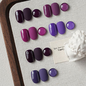 Esmalte de Uñas en Gel Isabella Purple de 6 Colores de AILANUO, Sin TPO ni Hema, Gel UV para Uñas, OEM ODM - Product Image 2